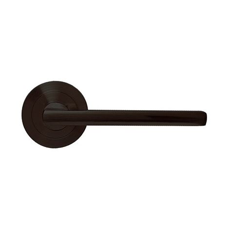 MANIGLIA CON ROSONE NERO SET