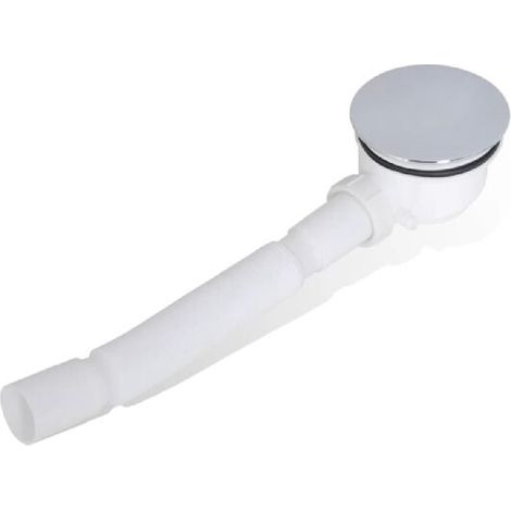 Tuyau d'évacuation blanc pour installation domestique dans les salles de bains ou les cuisines, adapté aux systèmes de plomberie résidentiels.-AquaForge (1/4)