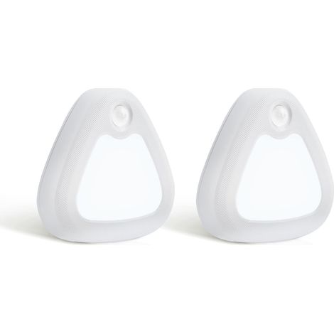 Kids Night Light [2 Pack] Motion Sensor LED Light with Magnetic Base (Battery Powered) Nursery/Toilet/Entryway/Staircase/Hallway/Passage (Cool White Light) (1/5)
