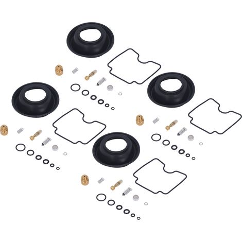 Kit de réparation de carburateur de moto 56 pièces avec joint de diaphragme et joint torique de rechange pour Suzuki GSF1200 Bandit 2001‑2006 (1/5)
