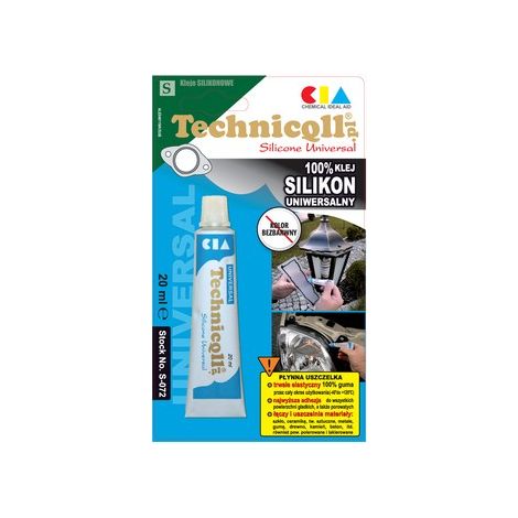 Universeller Silikonkleber, farblos, 20 ml - TQ S-072