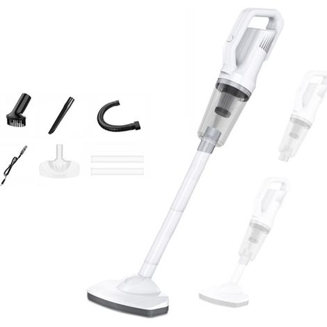 Limpiador de coches inalámbrico, aspiradora de mano para el hogar, potente dispositivo de succión, recolector multifuncional para uso en seco y húmedo.