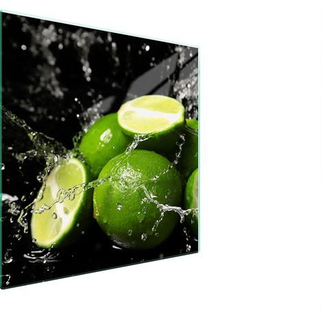 PIASTRA PROTETTIVA IN VETRO PER STUFA 50x52 LIME (1/5)