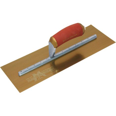 MPB13GSD Pre Worn Plasterers Trowel Gold Stai