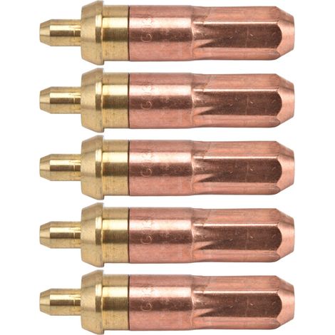 Lot de 5 embouts de chalumeau à propane en forme d'anneau de prune, consommables et accessoires G03‑300 3 (1/5)