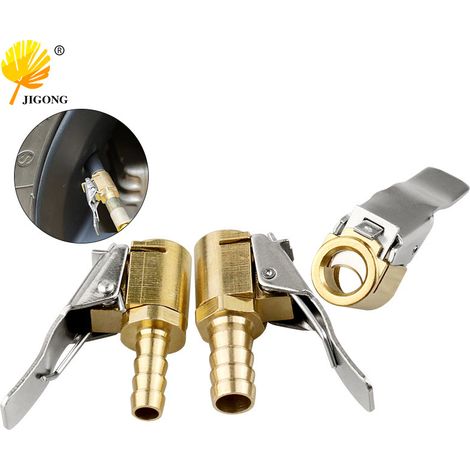 Gonfleur de pneus, pompe à air rapide pour voiture, cric, valve Pagode, pince, levier, embout de pompe à air (1/5)