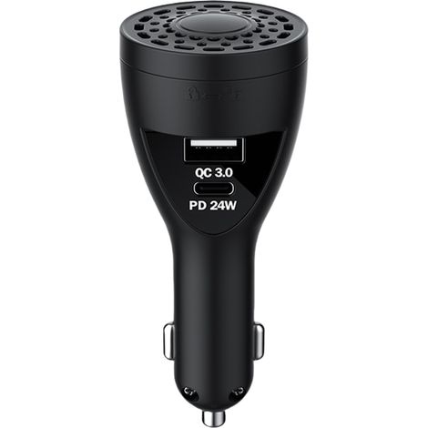 Diffuseur de parfum pour voiture Chargeur USB C 2 en 1 Accessoire de