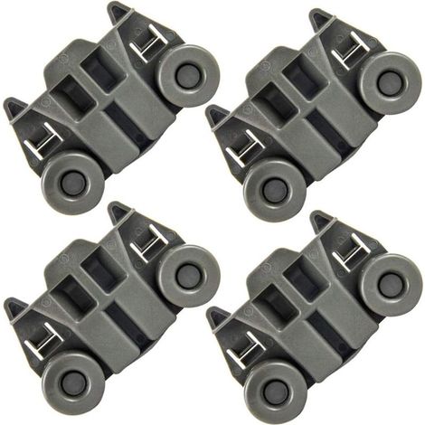 Stück W10195417 Geschirrspülerrollen, untere Geschirrkorbrolle für KitchenAid, Whirlpool, Kenmore, Ersatzrolle, Teilenummer WPW10195417, AP4538395, AP6016764 (1/5)