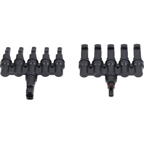 T6-Paar-Solarstecker, Parallelpanelkabel mit Splitterkupplung, DIY-Montagewerkzeug, Doppelanschluss. (1/5)