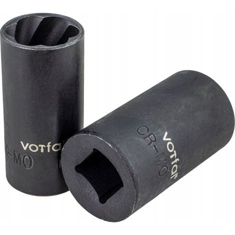 Casquillo de extractor de tornillos para tornillos da帽ados y rotos 1/2" 22 mm (1/5)