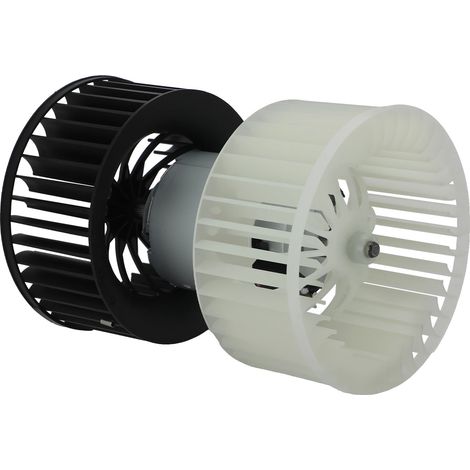 Motor del ventilador, plástico de alta calidad, 8,2 x 6,1 x 4,5 pulgadas, compatible con vehículos de lujo europeos, tensión nominal 12 V, corriente máxima 10 A (1/5)