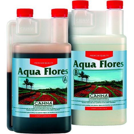 Canna - Aqua Flores 2 x 1L - Engrais de floraison - Hydroponie (1/3)