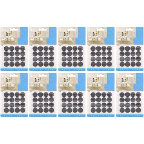 AUCUNE Coussinets de pieds de meubles Coussinets de meubles ronds, 160 pièces, Absorption des chocs, tapis épais beaute doigts (1/5)