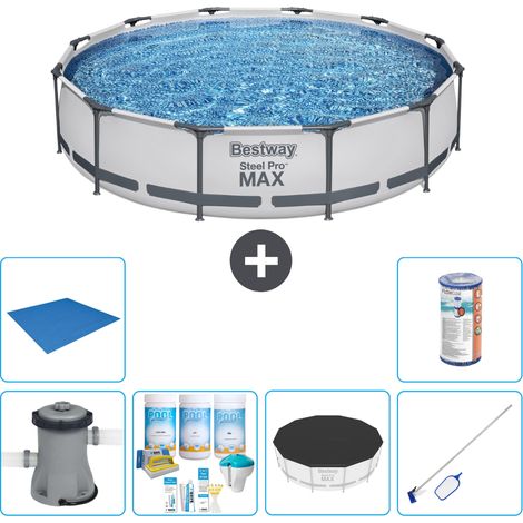 Bestway Bestway Steel Pro MAX Ronde - 366x76 cm - 7-pièces S21683 (1/5)