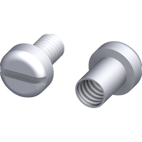 alfer Hülsenmutter-Set M3 x 4,6-7 mm Mutter Gewindehülse (1/2)