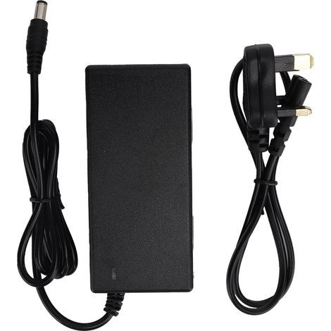 42-V-2-A-Ladegerät mit 5,5-mm-DC-Stecker für 36-V-Lithium-Ionen-Akkus, Wechselstromeingang 100–240 V, 50/60 Hz, UK-Stecker (1/5)