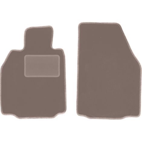 Alfombrillas delanteras para Porsche 911 (tipo 997) cabro, coupé, targa (2002-2012) beige (1/5)