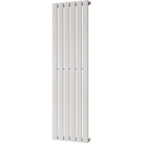 Typhoon - White Vertical Radiator H1400mm x W408mm Single Panel (1/3)