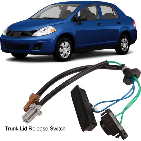 Hochsicherer Schnellöffnungsschalter für den Kofferraum 25380 2DT1A für Nissan Versa, Sentra, Tiida (1/5)