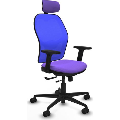 Chaise de bureau piqueras y crespo Jorquera menthe mousse injectée (1/2)