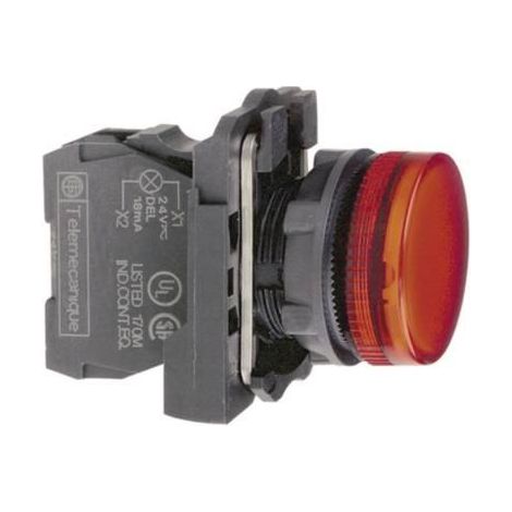 Schneider Electric XB5AVB5 piloto luminoso naranja 24 V