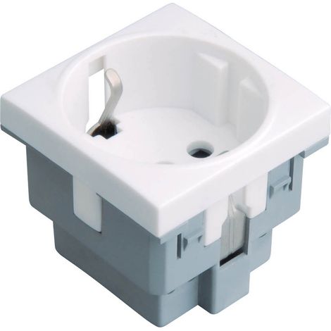 Modulo base de enchufe schuko 2 módulos GSC 001203759 (1/3)