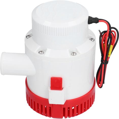 Grande pompe de cale marine submersible 12 V/24 V, débit 3000 GPH (3700 GPH) (1/5)