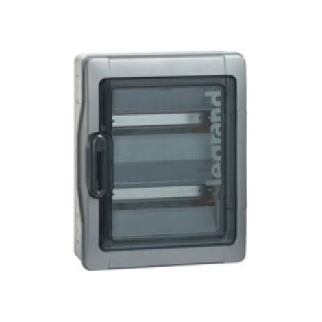 Coffret étanche Plexo³ 2x18 modules avec embouts à perforation directe prémontés IP65 IK09 - Gris - LEGRAND