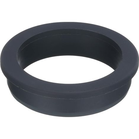 Support D'Œillet En Caoutchouc de Type T, Dia 68.6mm ID 57mm, Protection de Joint, Bouchons de Trous Flexibles Pour Tuyau de Câble Noir (1/5)