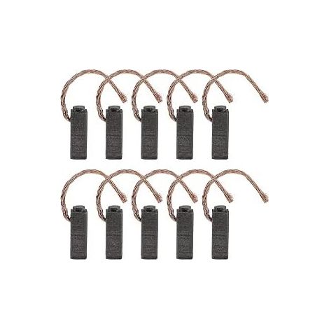 Carbon Brushes 5x6x14mm Motor Universal Tool Replacement Parts Angle Grinder Orbital Sander (1/5)