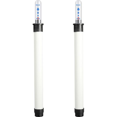 Indicateur Eau Plante Testeur Humidité Plante pour Jardinage Intérieur Extérieur Indicateur Niveau d'eau pour Systèmes Hydroponiques Et Pots De Fleurs Surveiller Arrosage Plantes (22.8 cm) (1/5)