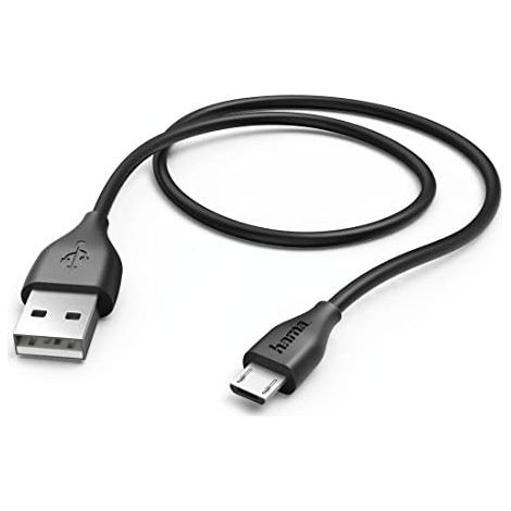 1.4m, USB2.0-A/USB2.0 Micro-B cable USB 1,4 m USB A Micro-USB B Negro (1/2)