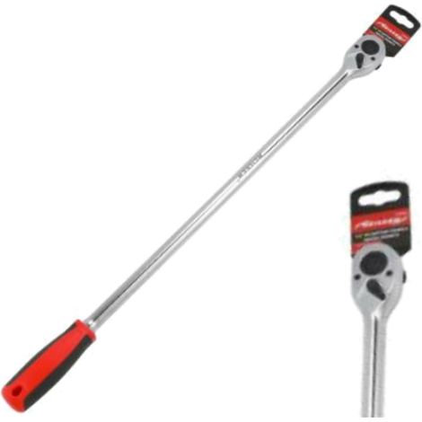 Neilsen Extra Long Reach Socket Ratchet Quick Release 72 Teeth 609mm 1/2"