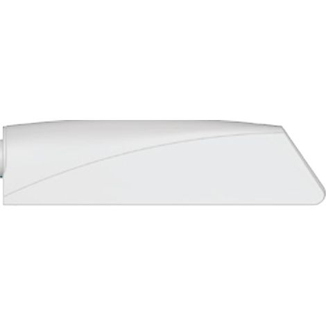 Adapter für Möbeltürdämpfer 14mm 60x15x16mm Kunststoff weiß (1/4)