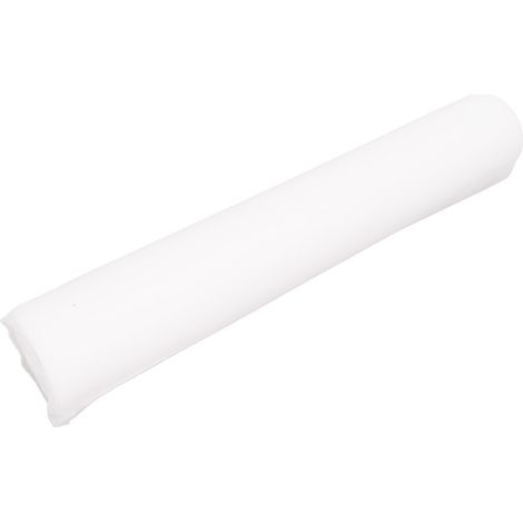 1 rouleau de housse jetable pour coussin de massage facial, housse d'appui-tête pour table de massage, blanc, pour salon de beauté (1/5)