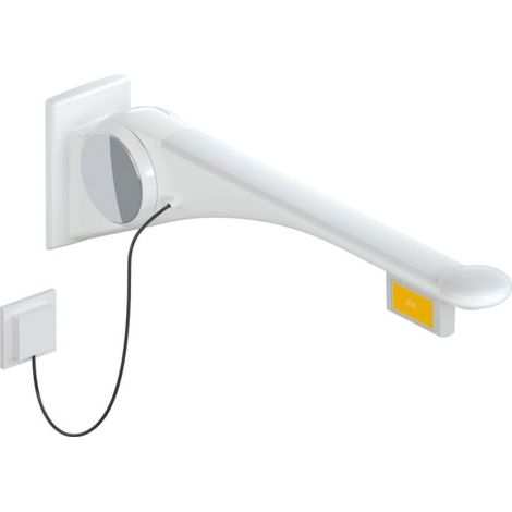 HEWI 802.50.47060 SD Poignée d'appui rabattable Premium, 750 mm, gauche (1/2)