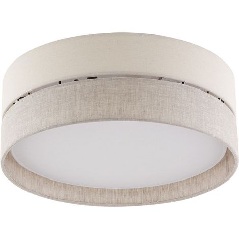 Tk-lighting ECO 5775 plafonnier gris beige blanc (1/5)