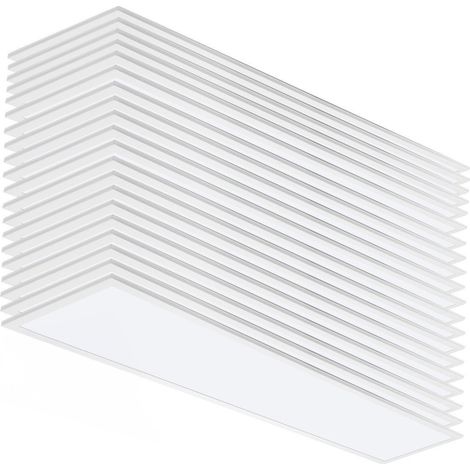 Lot de 20 Dalles lumineuses LED 40W 1200 x 300 mm garantie 3 ans  Température de Couleur: Blanc neutre 4000K