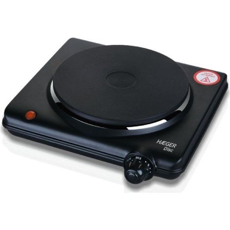 Haeger HP-01B.012A plaque électrique noire 1500 W (1/5)