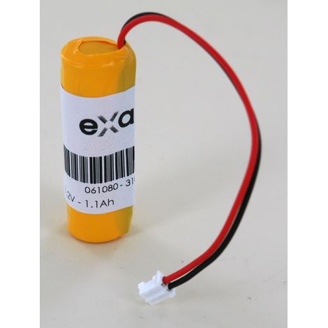 Batteria 1.2V 1.1Ah NiMh 061080 per BAES e SATI Connected Legrand