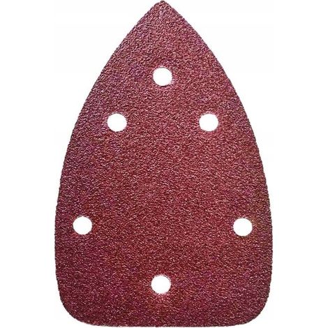Papier de verre Delta 120 g, 140 x 140 x 80 mm, Velcro, lot de 5 (1/3)