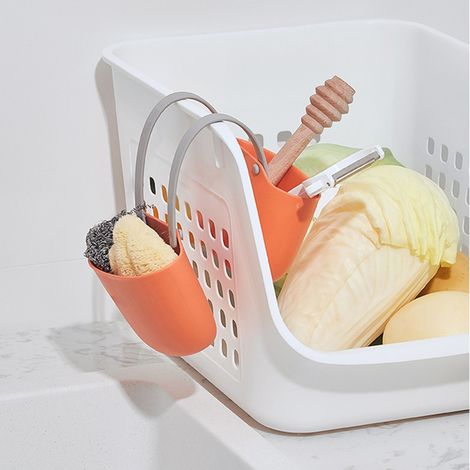 Hängender Spülbecken-Schwammhalter, Spülbeckenkorb für Schwämme (1/5)
