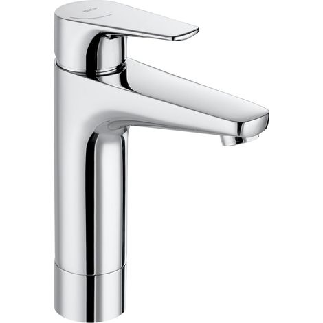 Grifo para lavabo con caño mezzo plus y cuerpo liso ATLAS - ROCA (1/2)