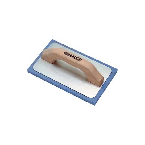 FRATTONE GOMMASPUGNA PER INTONACO BASE ALLUMINIO E MANICO IN LEGNO- - cm.21x14 - 42059 - 2 pezzi AUSONIA