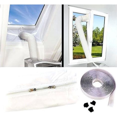 Kit de calfeutrage pour climatiseur mobile 400 cm (1/2)