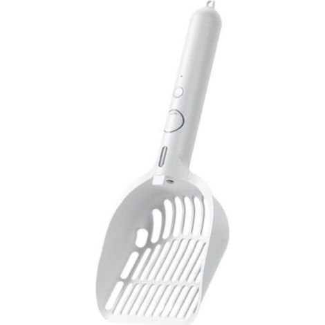 Pelle à litière pour chat, pelle à litière vapeur, accessoire pour litière pour chat, pelle à litière intelligente et facile à nettoyer (chiens, chats) (1/5)