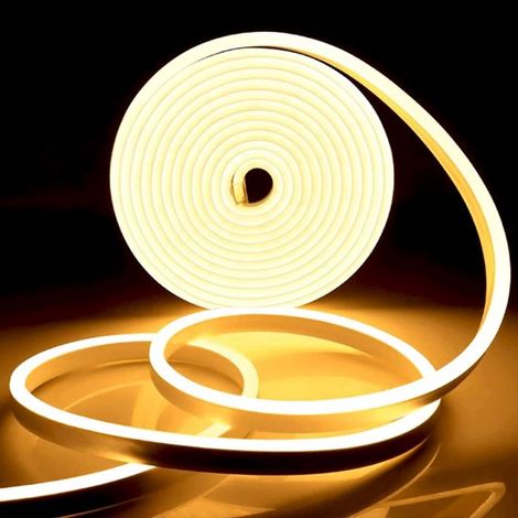 Tira de luces LED - 5 metros - Blanco cálido (1/5)