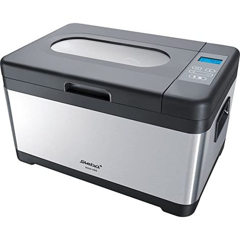 Steba sv2 10 l 1200 w negro, acero inoxidable