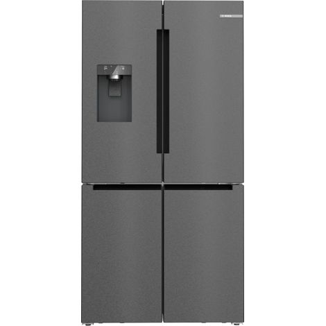 Bosch Serie 6 KFI96AXEA. Posizionamento dell'apparecchio: Libera installazione, Design del prodotto: Porta francese, Colore del prodotto: Nero, Acciaio inox. Capacità netta totale: 574 L, Classe cl...