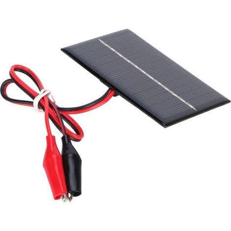 Tragbares 0,6-W-6-V-Polysilizium-Solarpanel für DIY-Ladegeräte, Spielzeug, Lampen und 3,7-V-Batterien (1/5)
